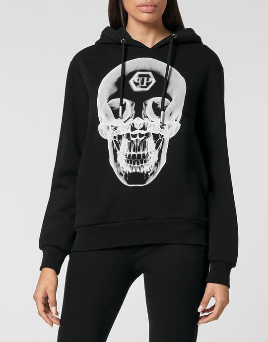 Sweatjacke Mit Kapuze Skull - Image 2