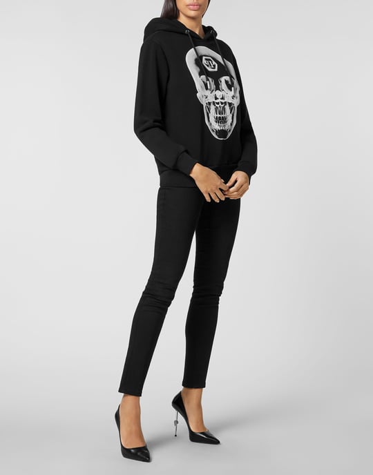 Sweatjacke Mit Kapuze Skull - Image 4