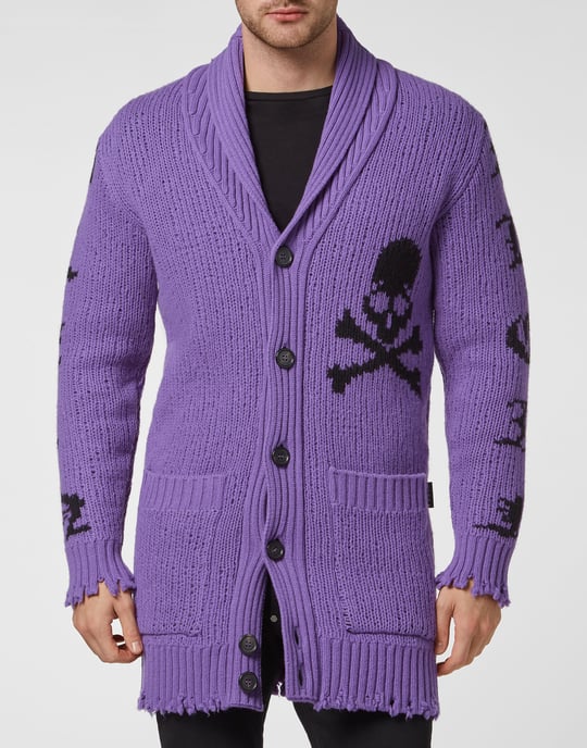 Strickjacke Skull And Plein - Image 2
