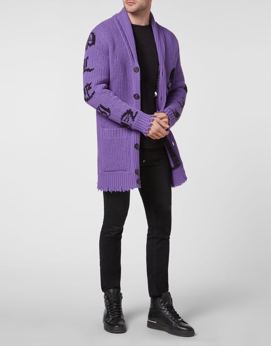 Strickjacke Skull And Plein - Image 4