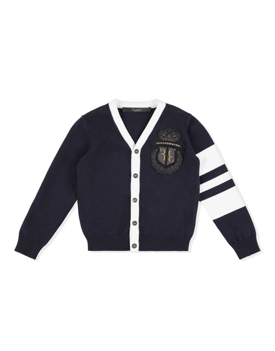 Strickjacke Kurz Crest - Image 1