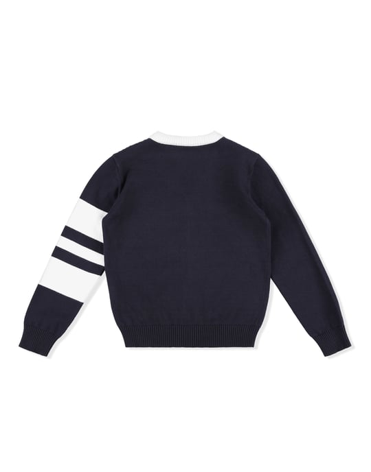 Strickjacke Kurz Crest - Image 2