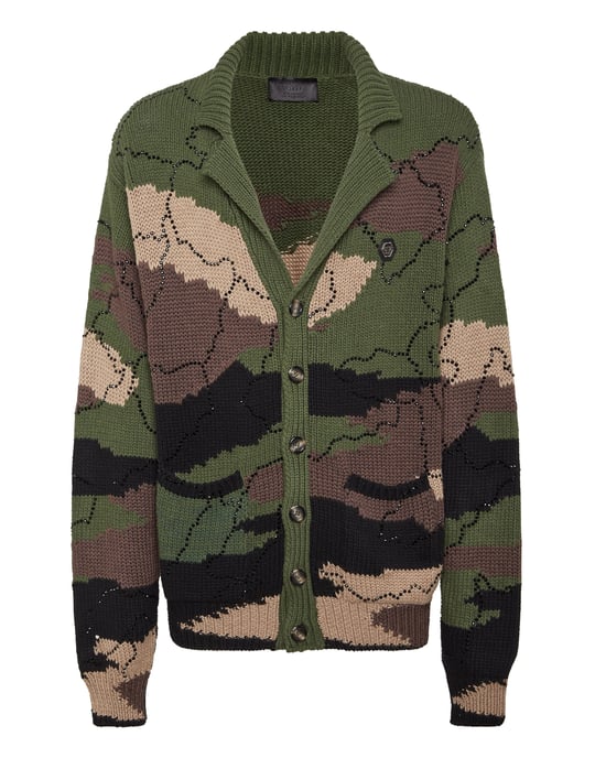 Strickjacke Camouflage - Image 1