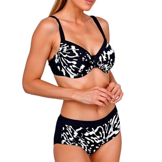 Damen-Bikini mit Bügel und hoch geschnittenen Hosen TEGB0352C - Image 2