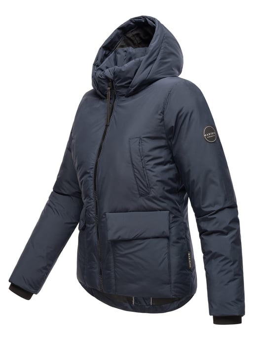 Marikoo Damen Winterjacke kurz mit Kunstfell & Teddyfutter – Morinaa - Image 4
