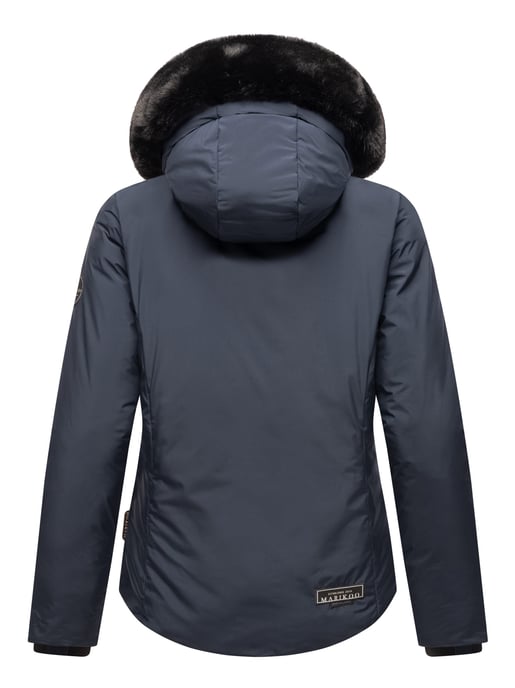 Marikoo Damen Winterjacke kurz mit Kunstfell & Teddyfutter – Morinaa - Image 5