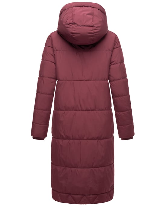 Marikoo Damen Winterjacke Soranaa – lang, warm & mit Kapuze - Image 4