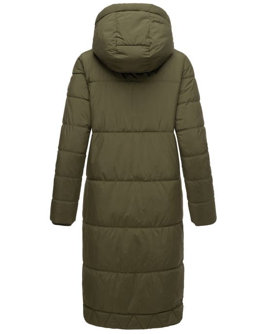 Marikoo Damen Winterjacke Soranaa – lang, warm & mit Kapuze - Image 4