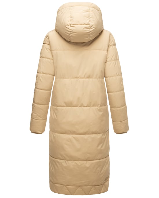 Marikoo Damen Winterjacke Soranaa – lang, warm & mit Kapuze - Image 4