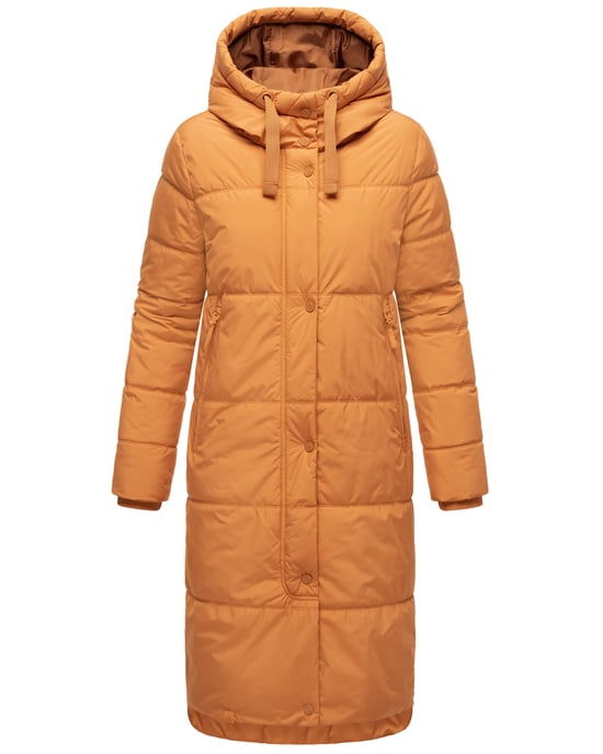 Marikoo Damen Winterjacke Soranaa – lang, warm & mit Kapuze - Image 2
