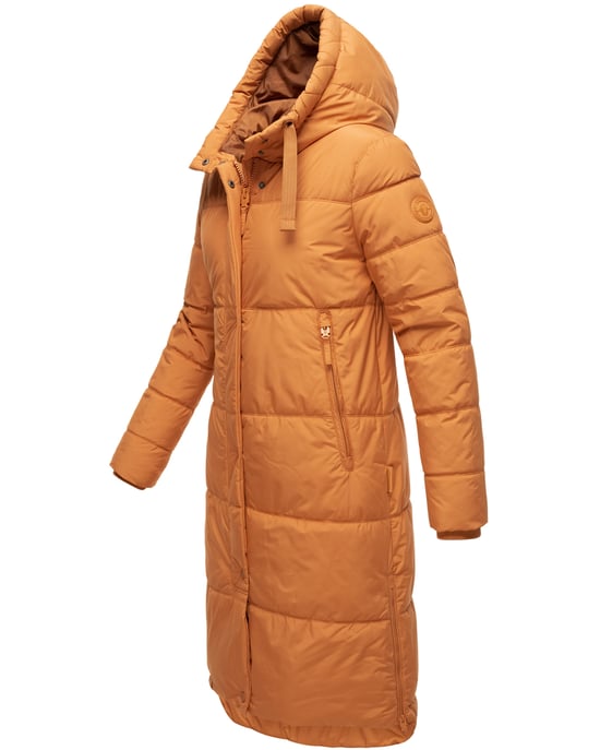 Marikoo Damen Winterjacke Soranaa – lang, warm & mit Kapuze - Image 3
