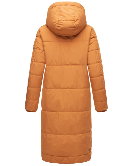 Marikoo Damen Winterjacke Soranaa – lang, warm & mit Kapuze - Image 4