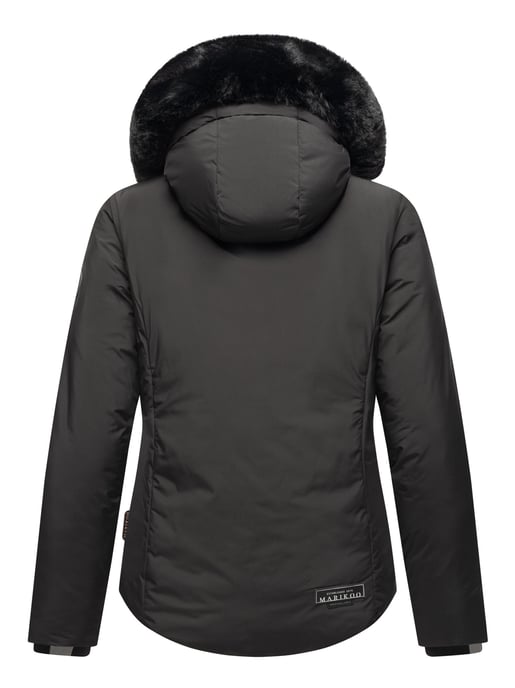 Marikoo Damen Winterjacke kurz mit Kunstfell & Teddyfutter – Morinaa - Image 5