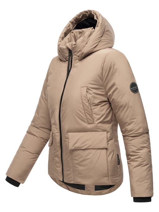 Marikoo Damen Winterjacke kurz mit Kunstfell & Teddyfutter – Morinaa - Image 4