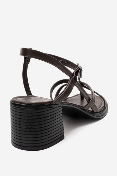 Lavish Leder Blockabsatz Sandale (Damen) - Image 6