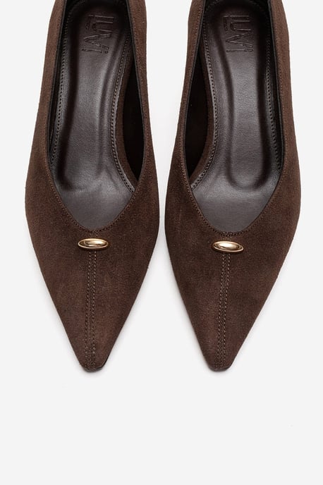 Versay Spitzer Zehenbereich Kitten-Heel Pumps - Image 2