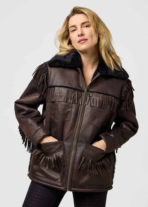 Wrangler - Relaxed Fringe Wrange Jacket - Image 1