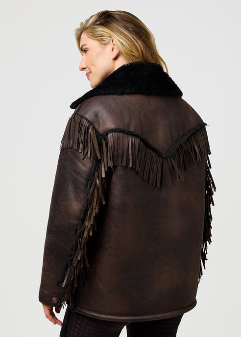 Wrangler - Relaxed Fringe Wrange Jacket - Image 2