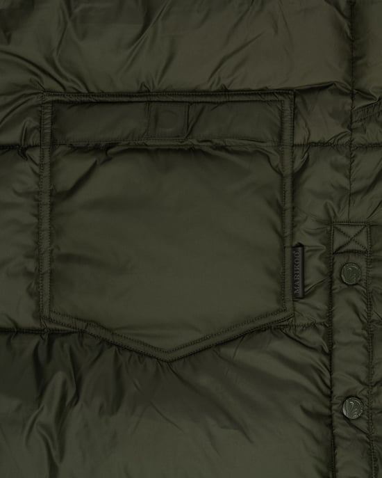 Marikoo Damen Winterweste Sayorii – lang, warm & mit Kapuze - Image 6