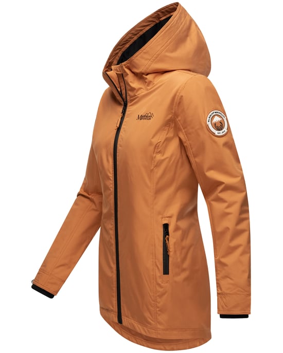 Marikoo Damen Übergangsjacke Honigbeere mit Kapuze - Image 3