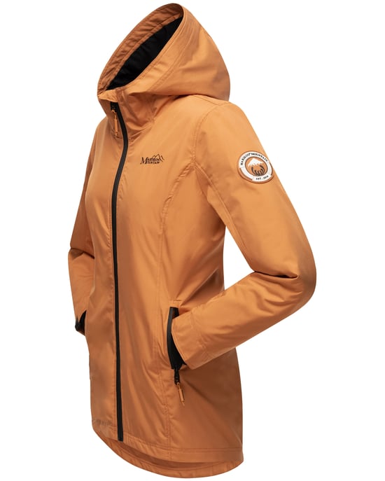 Marikoo Damen Übergangsjacke Honigbeere mit Kapuze - Image 4