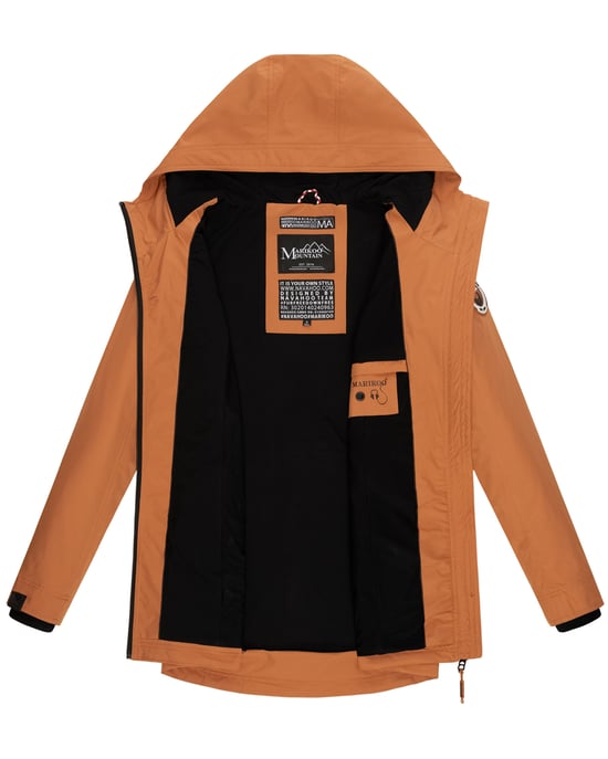 Marikoo Damen Übergangsjacke Honigbeere mit Kapuze - Image 6