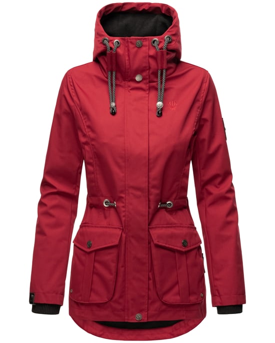 Marikoo Damen Übergangsjacke Babetaa Princess mit Kapuze - Image 2