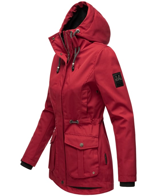 Marikoo Damen Übergangsjacke Babetaa Princess mit Kapuze - Image 3