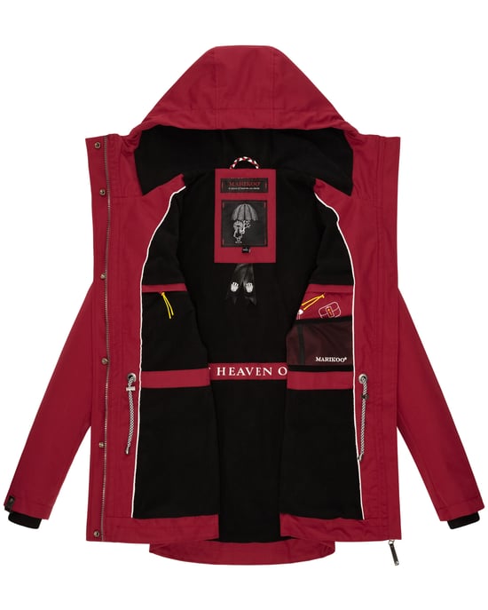 Marikoo Damen Übergangsjacke Babetaa Princess mit Kapuze - Image 6