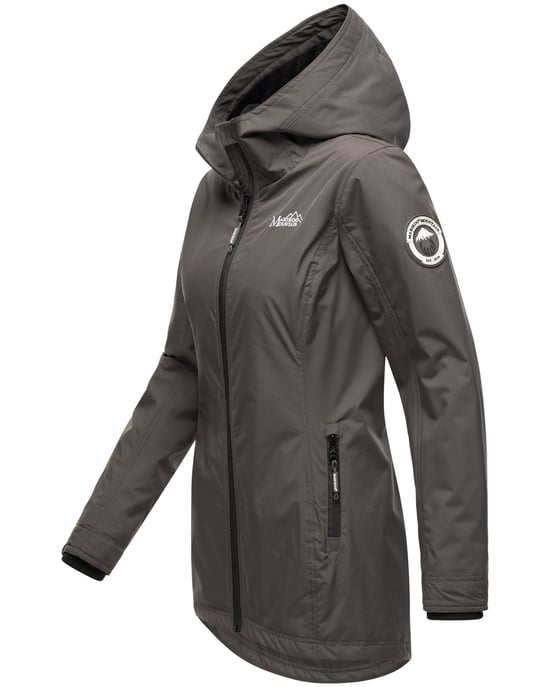 Marikoo Damen Übergangsjacke Honigbeere mit Kapuze - Image 3