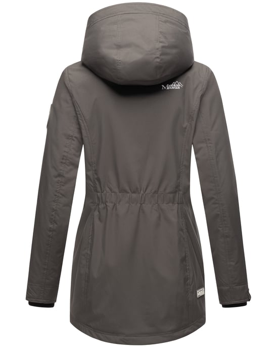Marikoo Damen Übergangsjacke Honigbeere mit Kapuze - Image 5