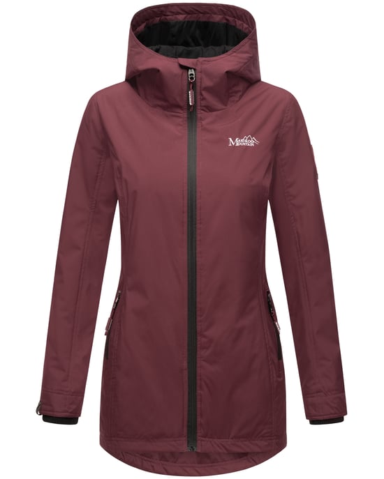 Marikoo Damen Übergangsjacke Honigbeere mit Kapuze - Image 2