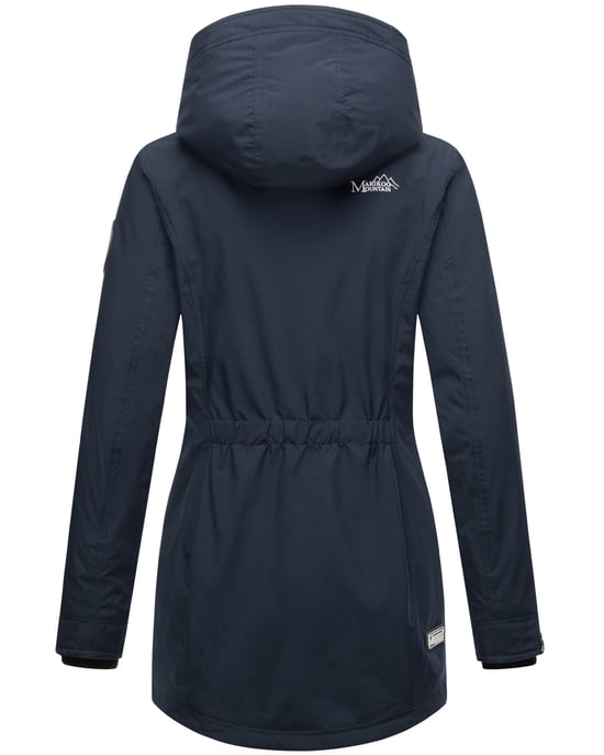Marikoo Damen Übergangsjacke Honigbeere mit Kapuze - Image 5