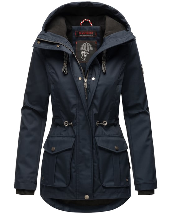 Marikoo Damen Übergangsjacke Babetaa Princess mit Kapuze - Image 1
