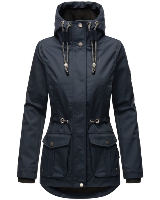 Marikoo Damen Übergangsjacke Babetaa Princess mit Kapuze - Image 2