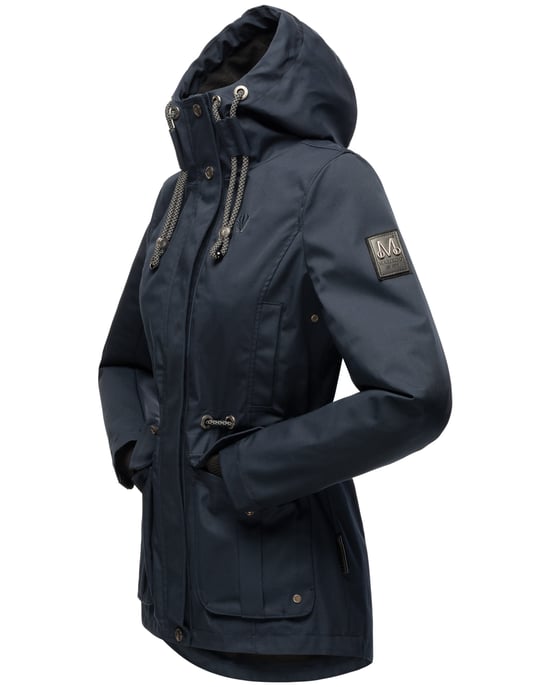 Marikoo Damen Übergangsjacke Babetaa Princess mit Kapuze - Image 4