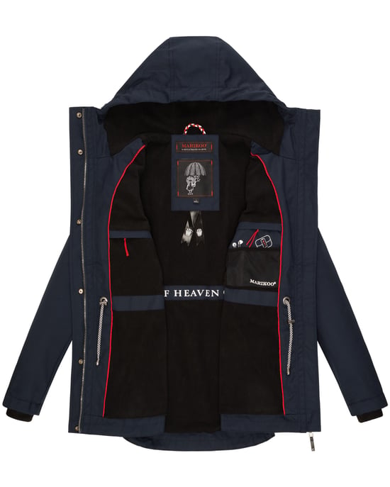 Marikoo Damen Übergangsjacke Babetaa Princess mit Kapuze - Image 6