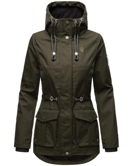 Marikoo Damen Übergangsjacke Babetaa Princess mit Kapuze - Image 2