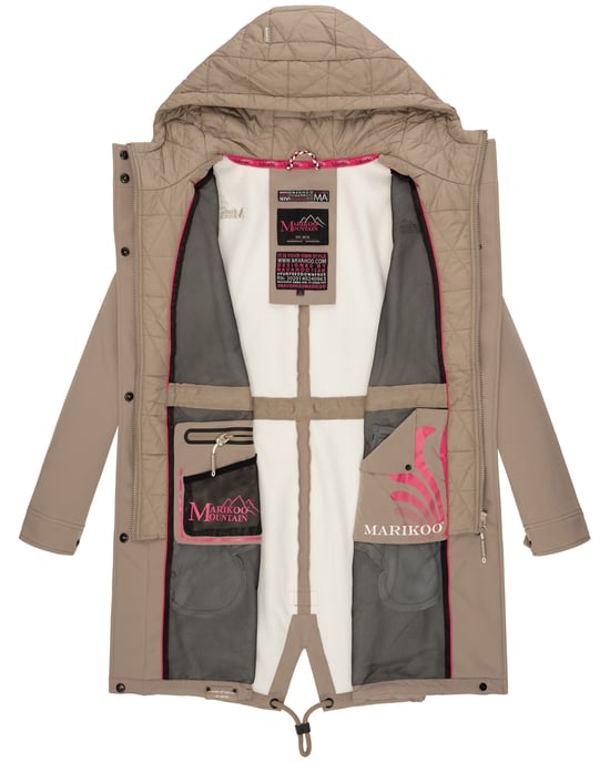 Marikoo Damen Softshelljacke Mount Presanella – funktional & warm - Image 5