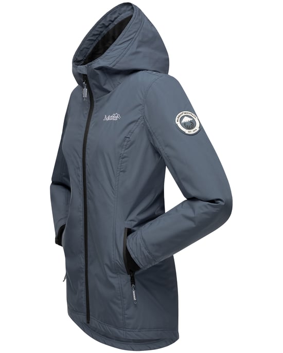Marikoo Damen Übergangsjacke Honigbeere mit Kapuze - Image 4