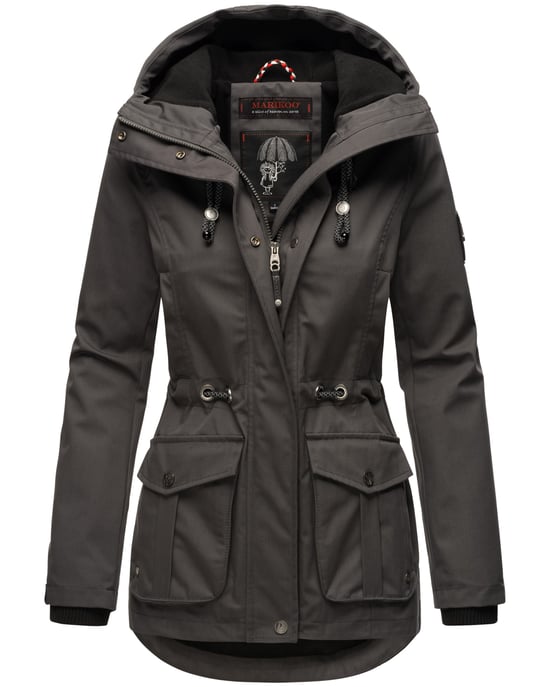 Marikoo Damen Übergangsjacke Babetaa Princess mit Kapuze - Image 1