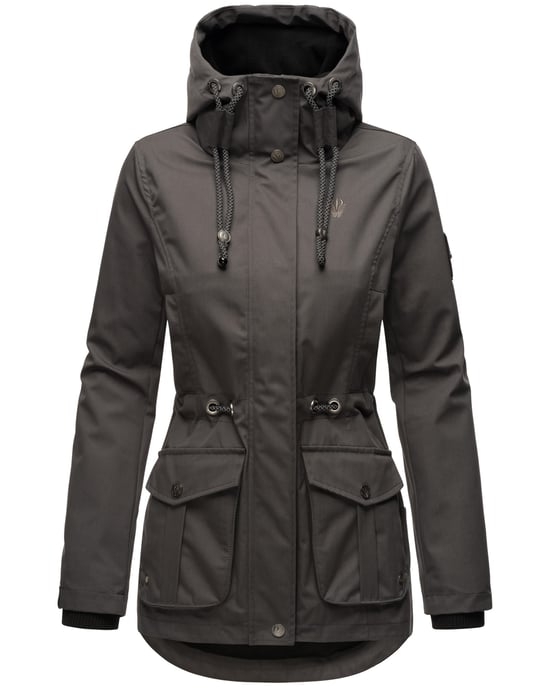Marikoo Damen Übergangsjacke Babetaa Princess mit Kapuze - Image 2