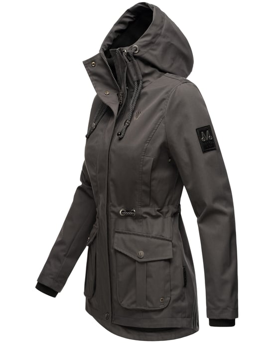 Marikoo Damen Übergangsjacke Babetaa Princess mit Kapuze - Image 3