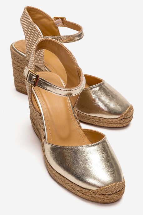 Sinta Wildleder Leder Plateform Espadrille (Damen) - Image 1