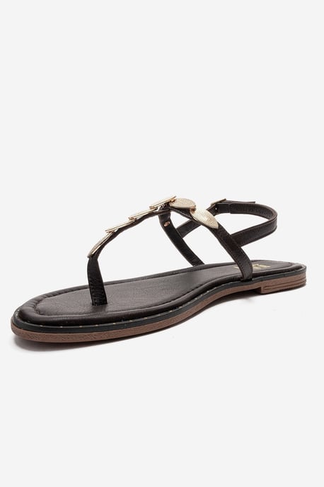 Marea Leder Flach Sandale (Women) - Image 6