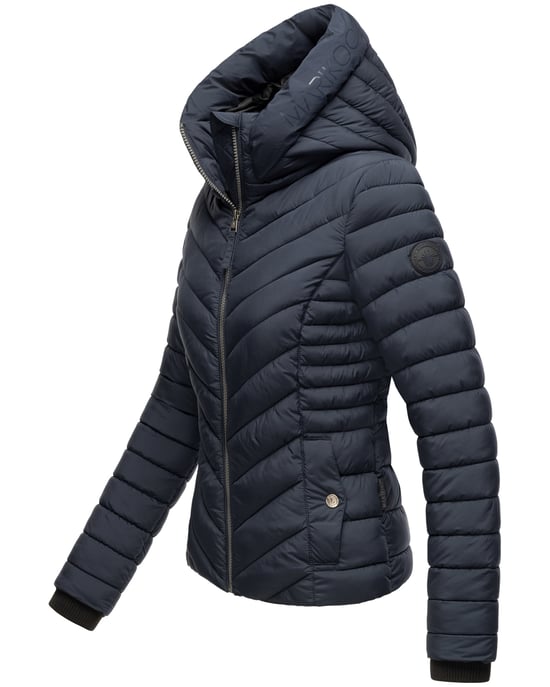 Marikoo Damen Steppjacke Kagomee mit Kapuze - Image 3