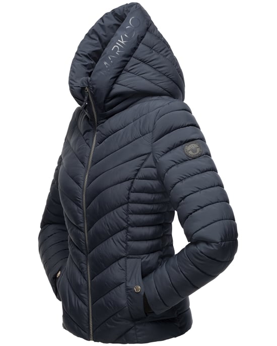 Marikoo Damen Steppjacke Kagomee mit Kapuze - Image 4