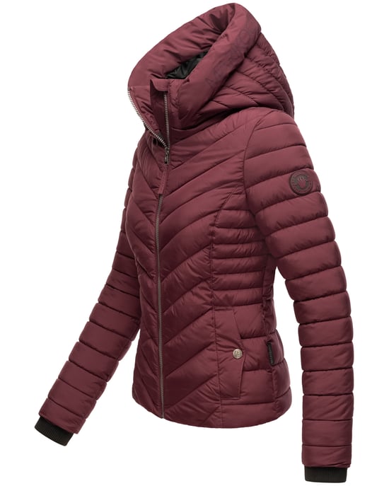 Marikoo Damen Steppjacke Kagomee mit Kapuze - Image 3