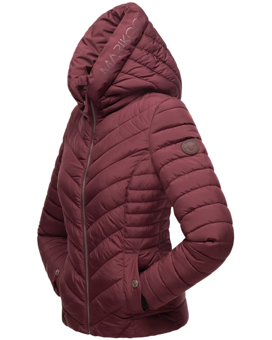 Marikoo Damen Steppjacke Kagomee mit Kapuze - Image 4