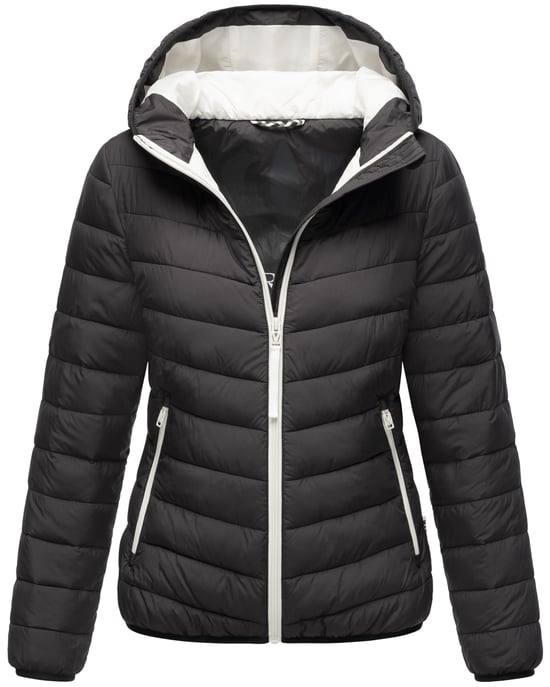 Marikoo Damen Steppjacke „Pack Mich Ein“ – leicht, faltbar & mit Kapuze - Image 1